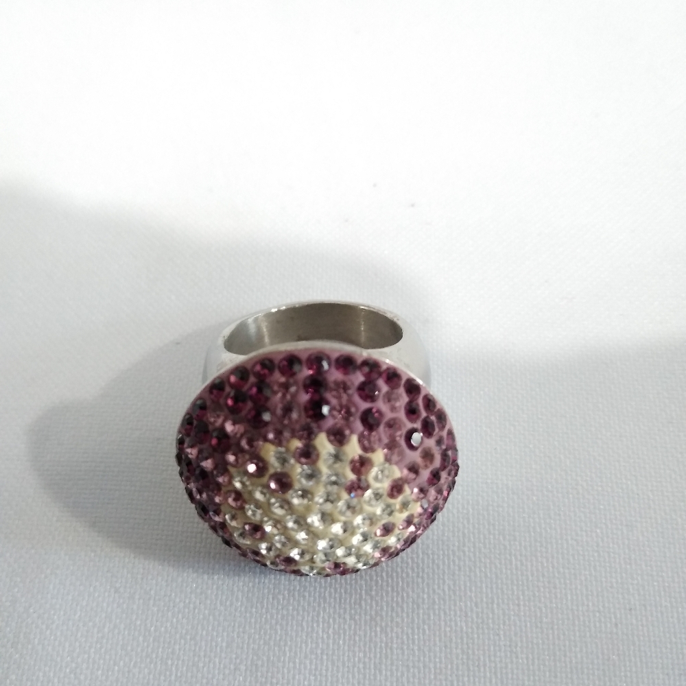 Sterling Silver Clay & Rinestones